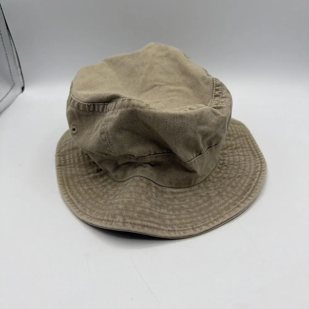 Authentic D.A.R.E. Bucket Hat, Khaki 90s Retro Adult Size - Picture 3 of 7